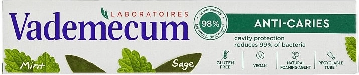 Vademecum Anti‑Caries dentifricio 75 ml