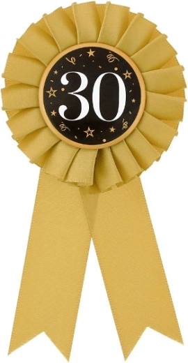 Coccarda celebrativa per il 30° compleanno