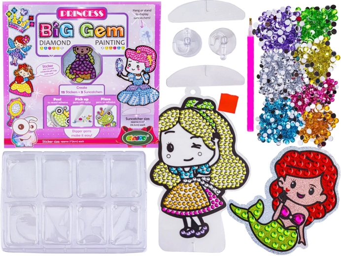 Set di mosaico di diamanti delle principesse