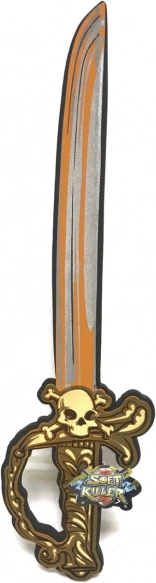 Spada pirata in schiuma per bambini