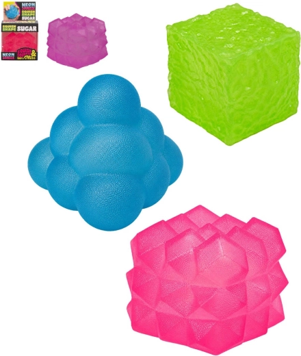 Giocattolo antistress da schiacciare Neon Squeeze Mega Squeeze Sugar 5,5 cm - 1 pezzo