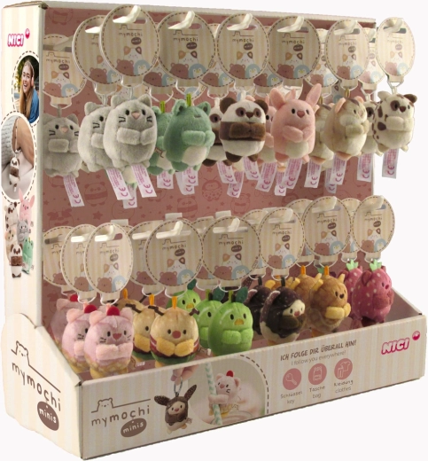 Nici MyMochi Minis Serie 2 – display portachiavi 5 cm, 36 pz assortiti