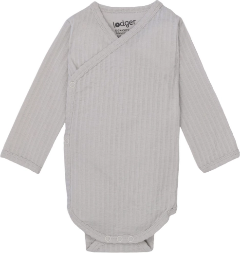 Lodger body traspirante a manica lunga seersucker steel 74 - 1 pezzo