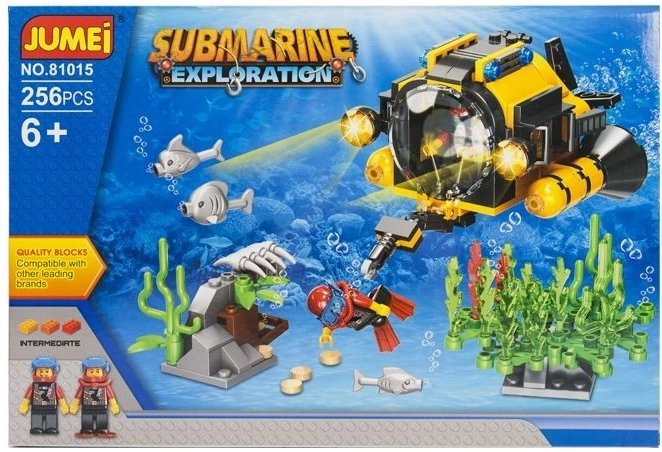 Jumei esplorazione sottomarina – set di costruzioni 256 pezzi - 1 pezzo