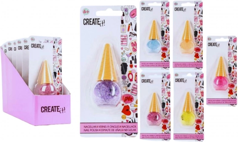 Smalto per unghie Create it a forma di gelato - 1 pezzo