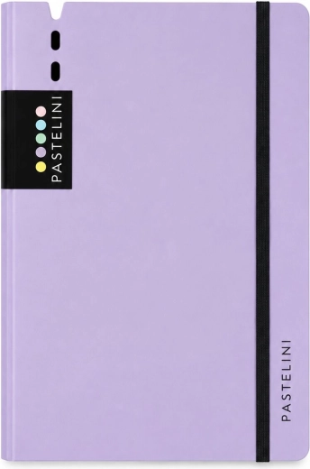 Blocco ad anelli Pastelini karis A5 in materiale foam viola