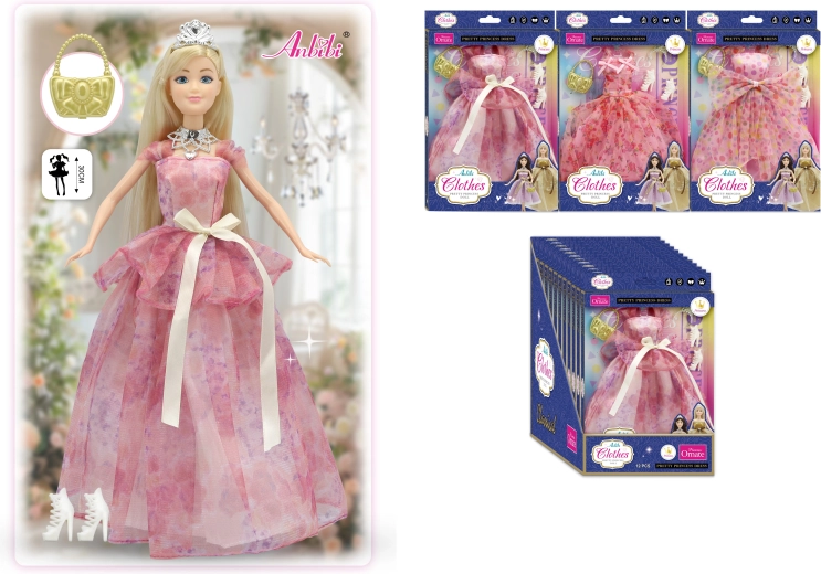 Abito elegante per bambole 30 cm – diversi modelli