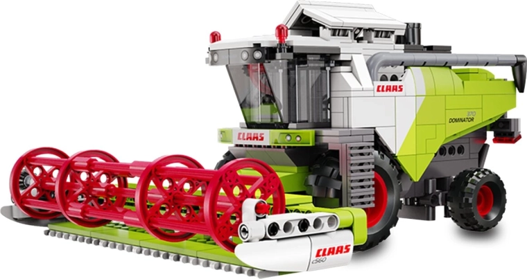 Set di costruzioni CaDA Claas Dominator 370 in scala 1:24