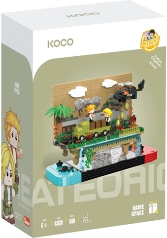 Costruzioni Koco Seconda guerra mondiale – diorama da gioco (1089 pezzi)