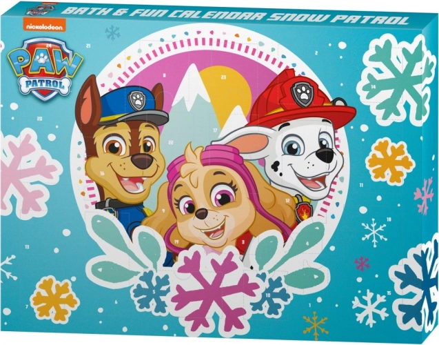 Calendario dell'Avvento PAW Patrol Pattuglia della neve