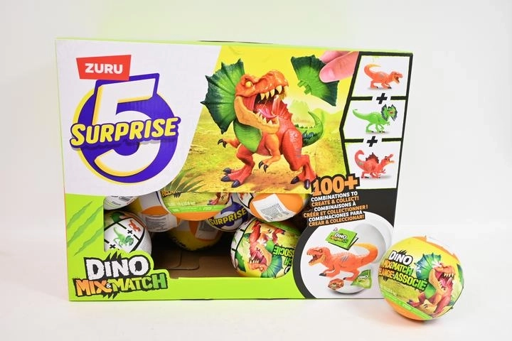 ZURU 5 Surprise Dino Mix and Match sfera sorpresa