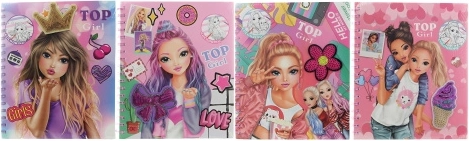 Album da colorare per bambine con adesivi