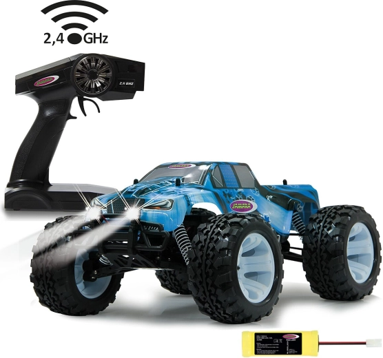 JAMARA Ice Tiger monster truck RC elettrico 4WD 1:10 con LED