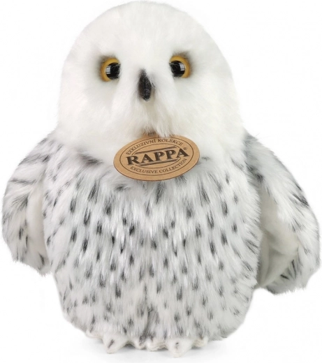 Rappa gufo delle nevi di peluche 18 cm eco-friendly