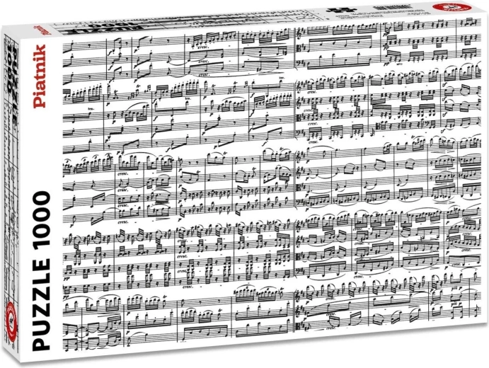 Puzzle Piatnik con note musicali da 1000 pezzi