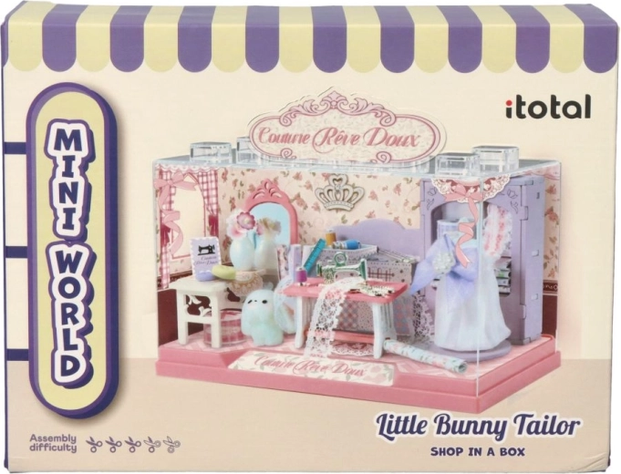 i-Total mini laboratorio di sartoria per bambini – kit da assemblare