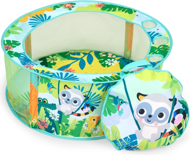 Bright Starts Tenda gioco con palline Rowdy Rainforest Stow & Go