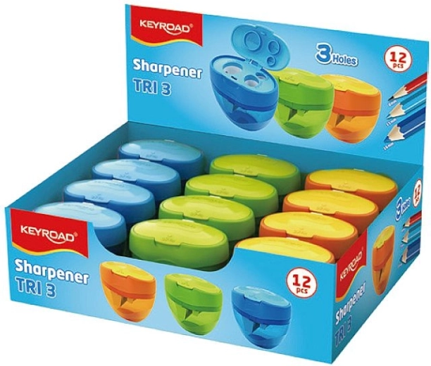 Temperamatite Keyroad Tri Plus con contenitore ad alta capacità