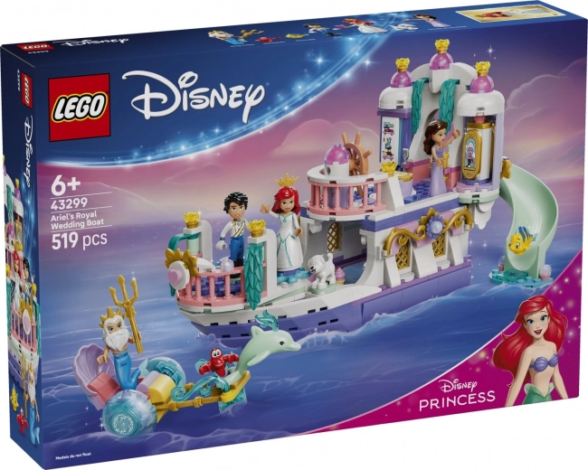 LEGO Disney Princess la nave nuziale reale di Ariel