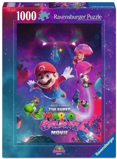 Puzzle Ravensburger Super Mario – film galattico 1000 pezzi