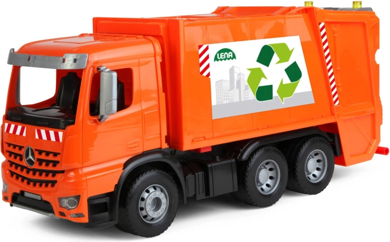 Camion della nettezza urbana Mercedes-Benz Arocs LENA Worxx con 2 bidoni