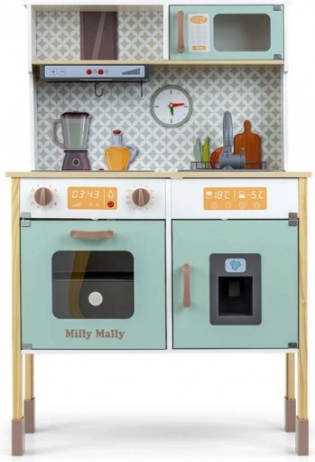 Cucina in legno Bjorn menta