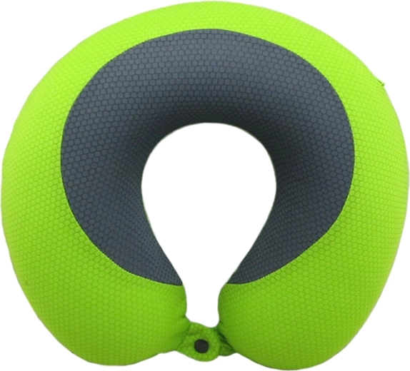 Poggiatesta da viaggio – verde 30 × 30 × 9 cm