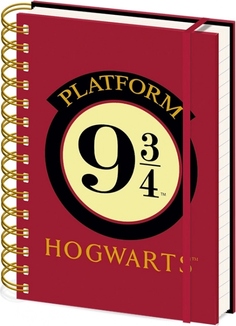 Quaderno ad anelli A5 Harry Potter - Binario 9 e 3/4