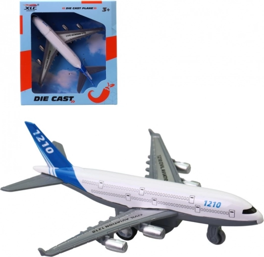 Aereo – modello in plastica e metallo per ragazzi dai 3 anni