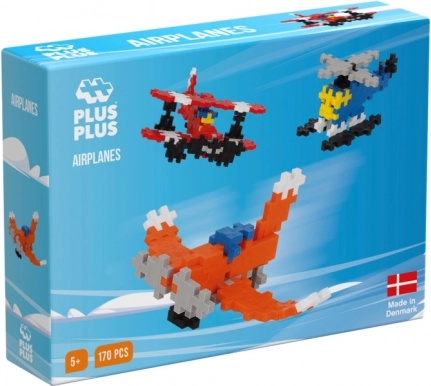 Plus-Plus Aerei Set di Costruzione per Bambini