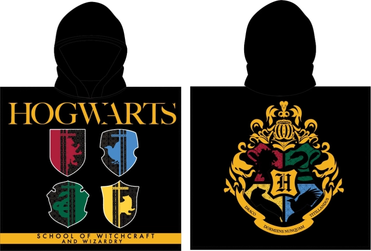 Poncho Harry Potter per ragazzi 55 × 110 cm