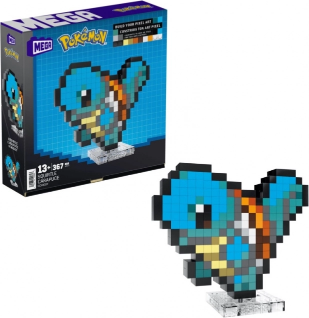 Set di costruzioni Pixel MEGA Pokémon Squirtle