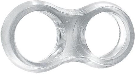 Ammortizzatore per maniglia 42 × 15 mm, plastica, 4 pz