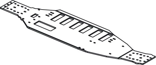 Telaio BL8 Jamara - 1 pezzo