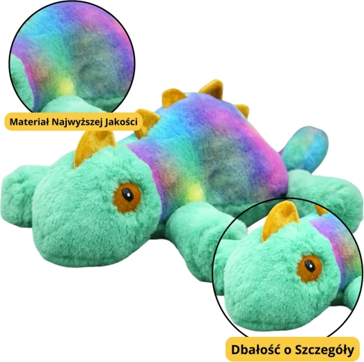 Camaleonte di peluche - coccolone colorato 45 cm