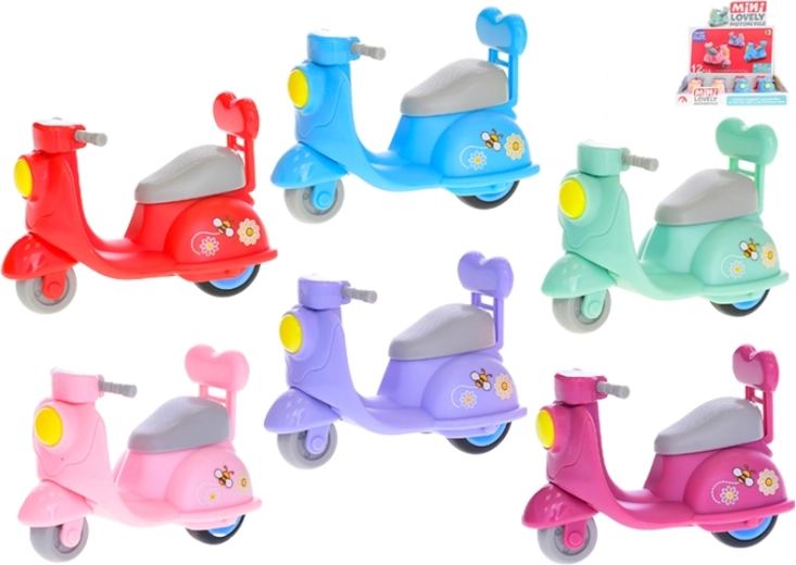 Giocattolo scooter con retrocarica 8 cm