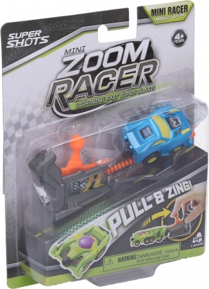 Auto da corsa a scatto Mini Zoom 5 cm