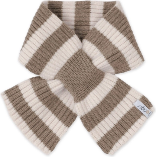 Sciarpa in merino per bambini Lodger stripe buffalo