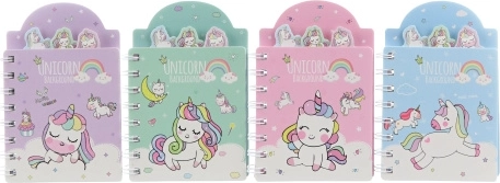 Taccuino con unicorni