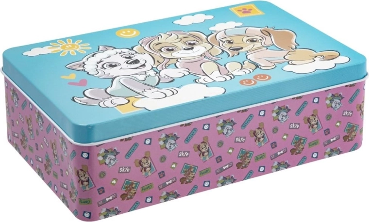 Scatola in latta con motivo di Paw Patrol