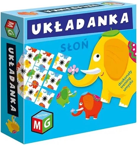 Puzzle rompicapo elefante