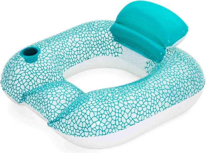 Poltrona gonfiabile per acqua blu Bestway 102 × 94 cm