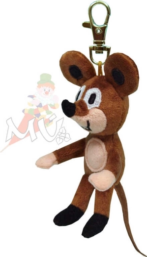 Topolino Moravská ústředna in peluche con moschettone 8 cm - 1 pezzo