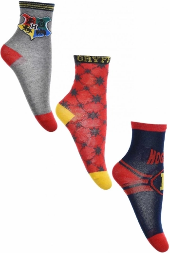 Set di calzini Harry Potter - 3 pezzi