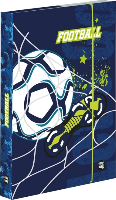 Scatola per quaderni A4 con motivo calcistico
