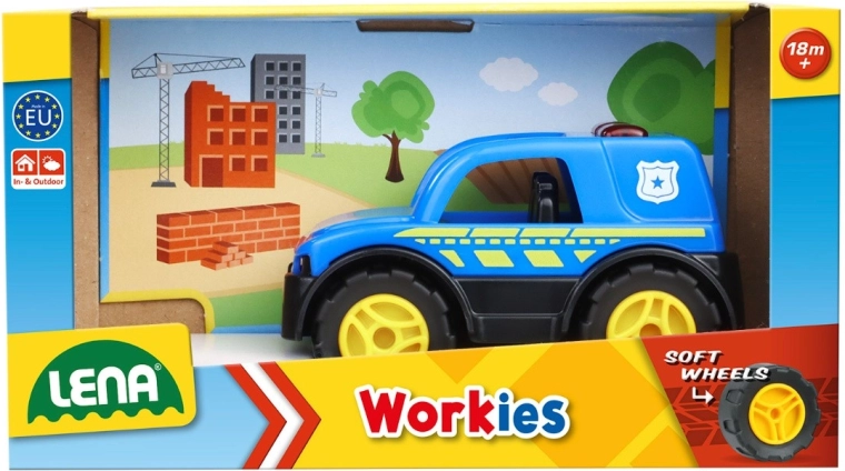 Auto della polizia LENA Workies 12 cm