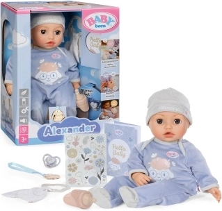 Bambola interattiva BABY born Alexander 43 cm