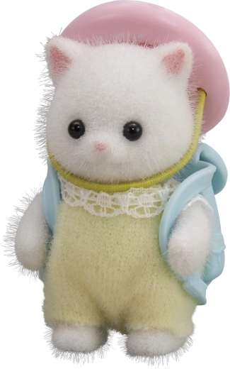 Sylvanian Families bebè gatto persiano con accessori