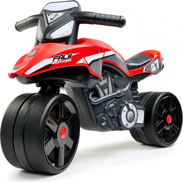 Moto rossa per bambini FALK Racing Team per bambini da 1 anno