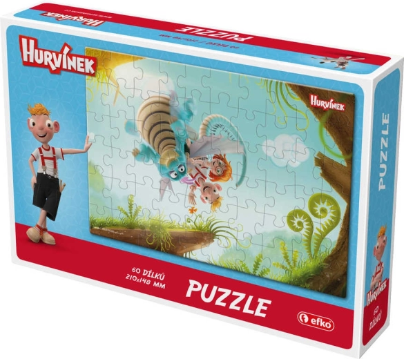 EFKO puzzle Hurvínek III 60 pezzi 21 × 15 cm